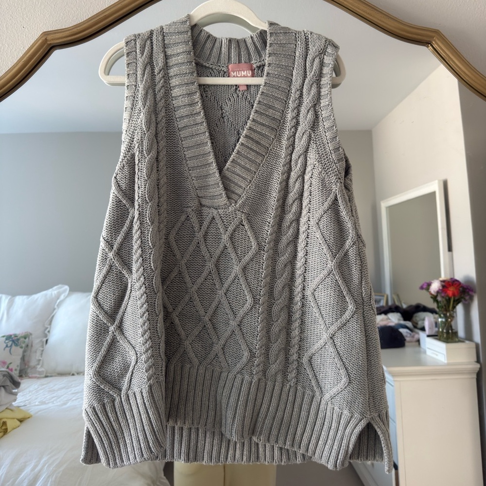 Show Me Your MuMu reed sweater vest